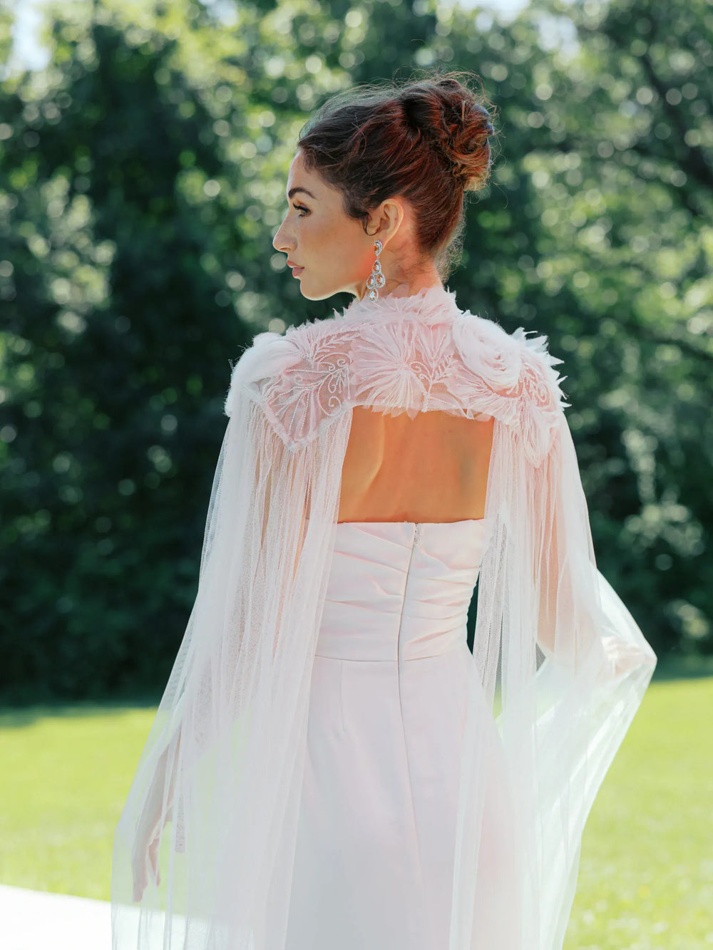 Shop Bridal Capes + Overskirts for Your Wedding Dress Online - Luxe Redux Bridal Shop Bridal Capes + Overskirts for Your Wedding Dress Online - Luxe Redux Bridal