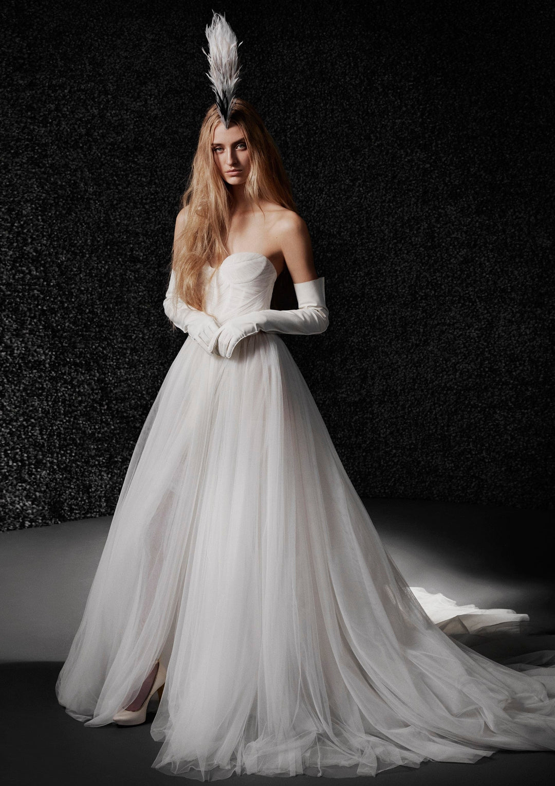 vera wang long sleeve wedding dress Finding a plus-size wedding dress with sleeves and A-line silhouette