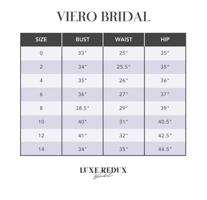 Viero Bridal Ava - Size 10