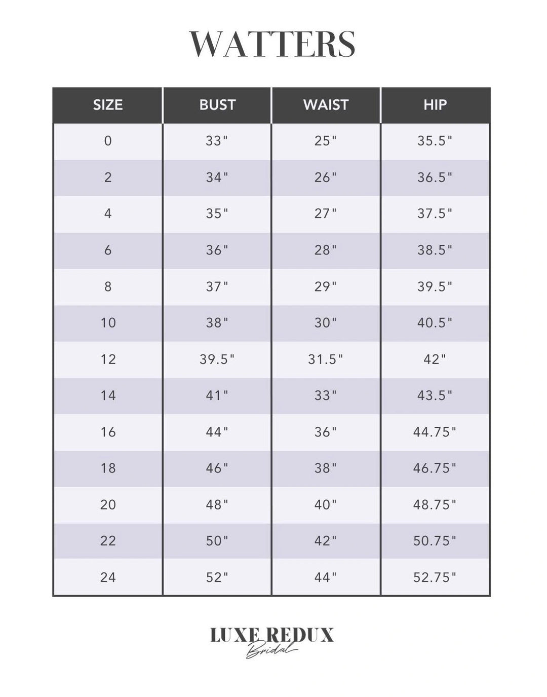 Watters Ondrea 67410B - Size 16