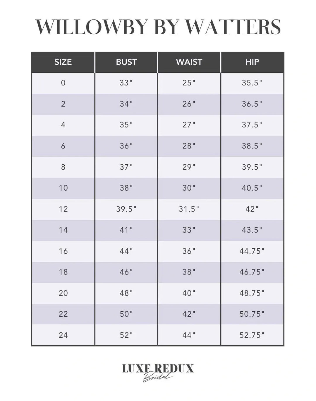 Willowby by Watters Mila 59703 - Size 12