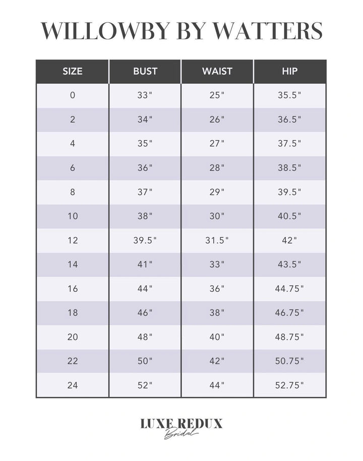 Willowby by Watters Orianna 59113 - Size 2