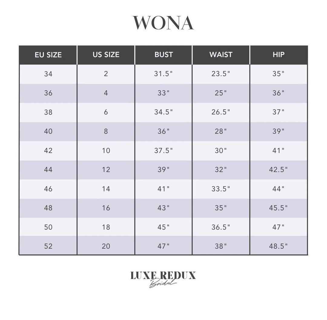 Wona Osaka - Size 14