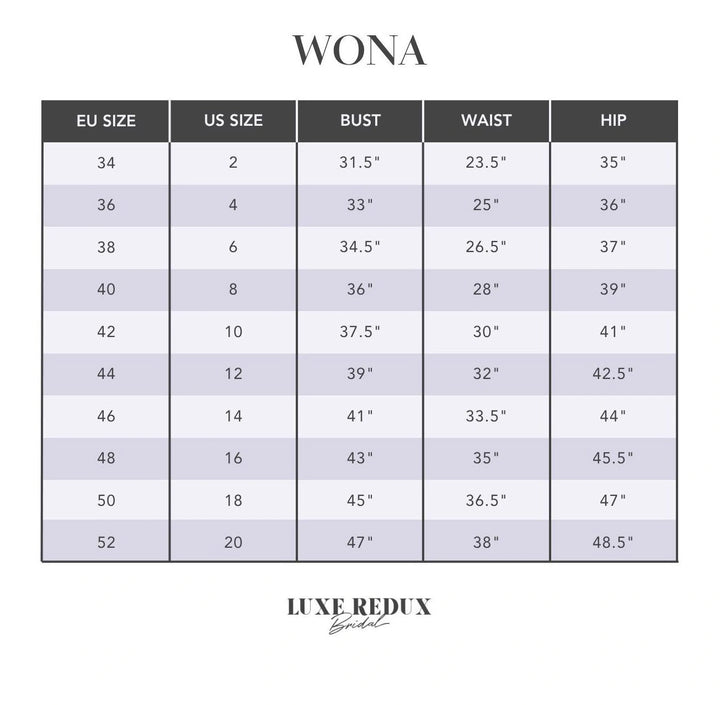 Wona Osaka - Size 14