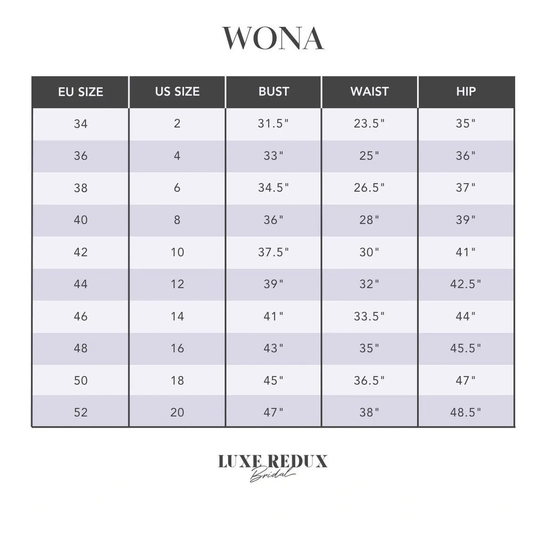 Wona Bordo - Size 8