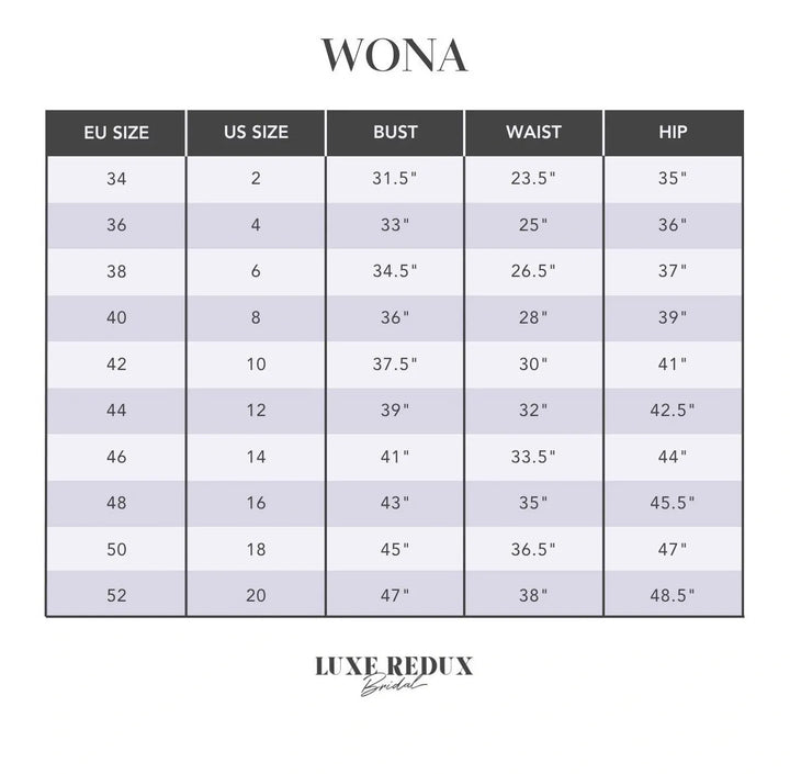 Wona Bordo - Size 8