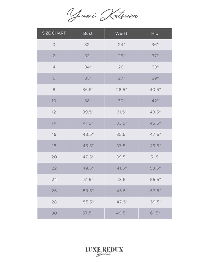 Yumi Katsura Mandela + Bow - Size 10