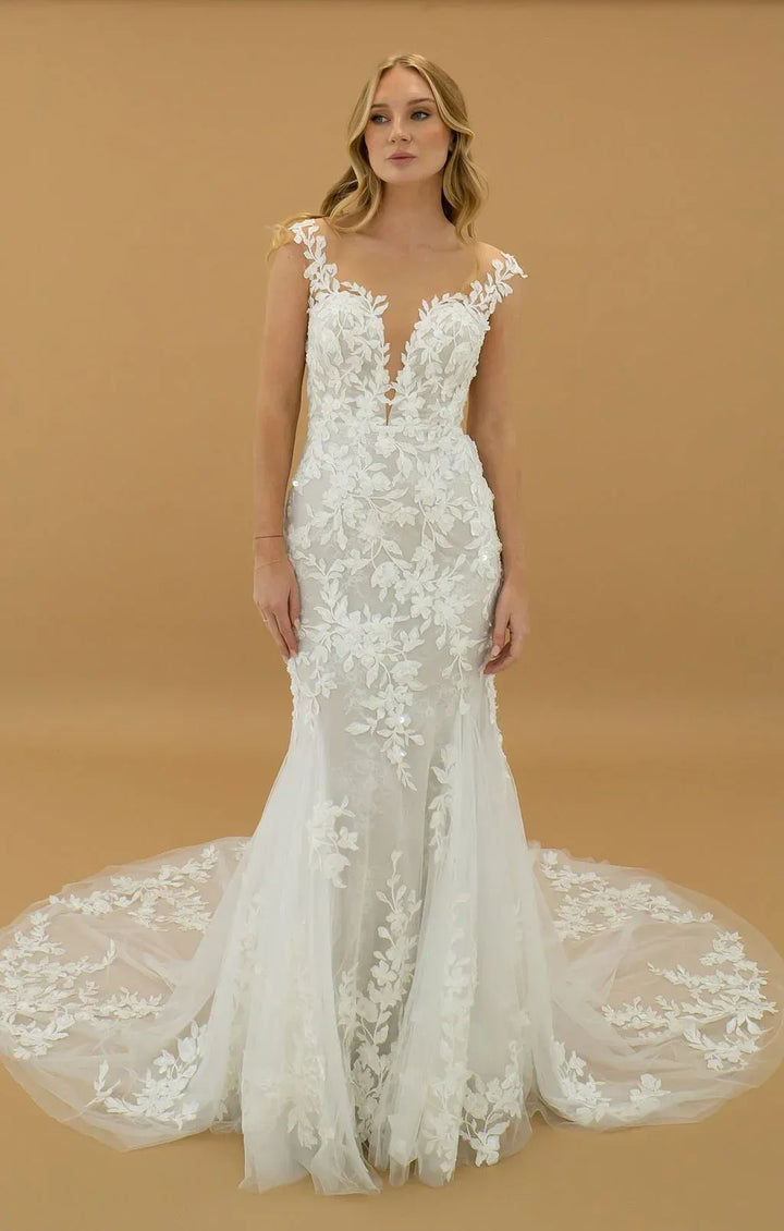 Zavana Bridal ZB22485-1Z - Size 14