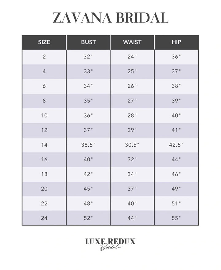 Zavana Bridal ZB22873 - Size 12