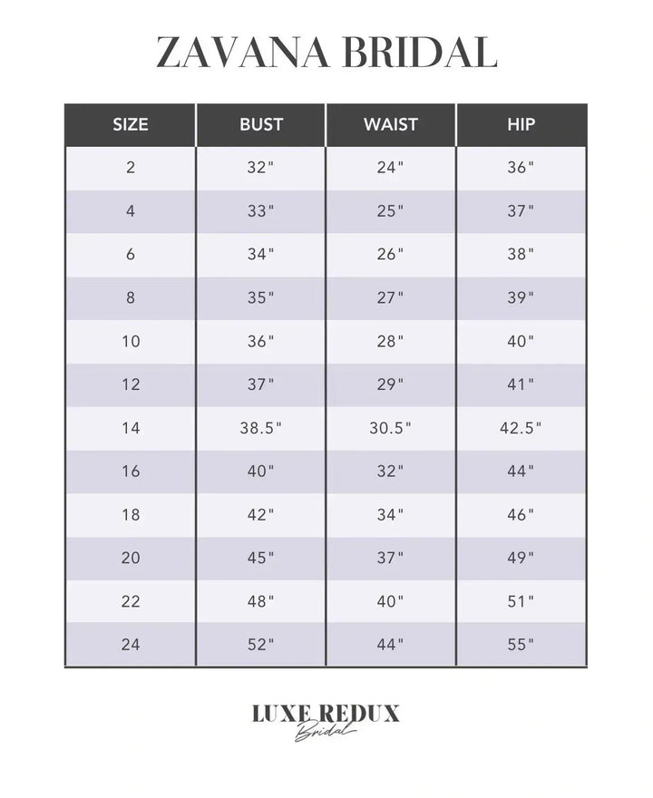 Zavana Bridal ZB22814 - Size 12
