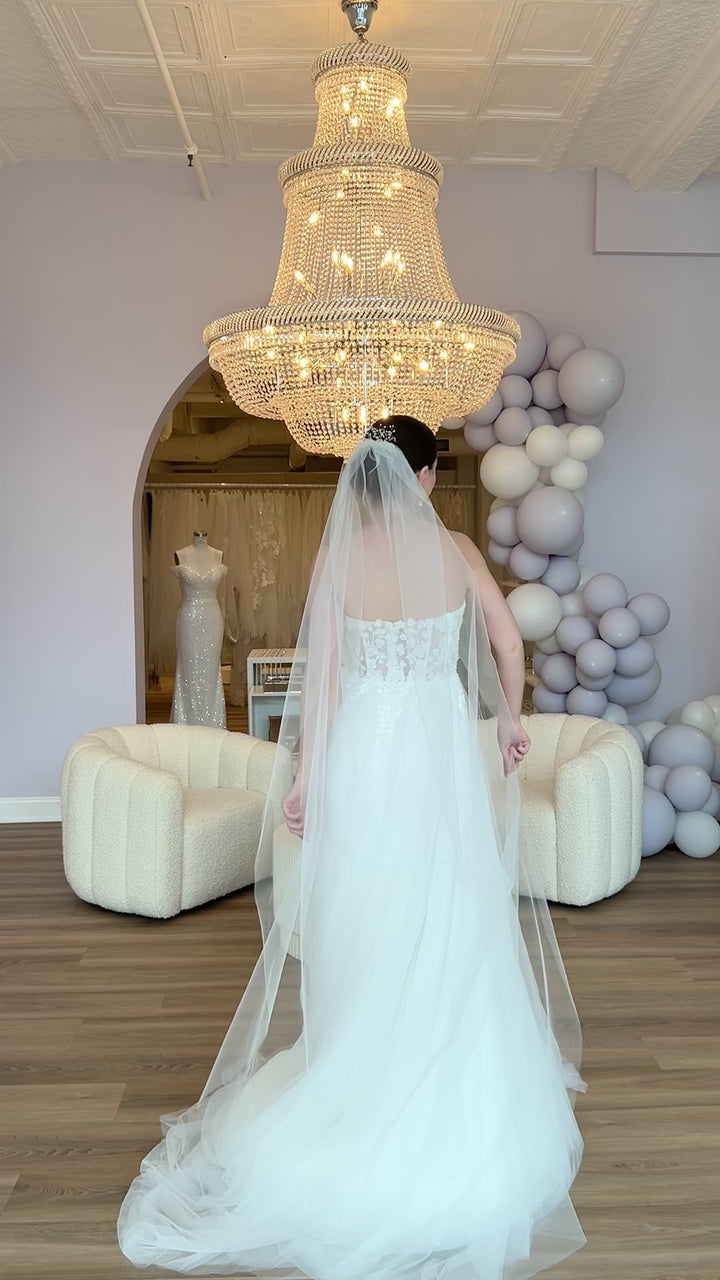 Courtyard Length Veil