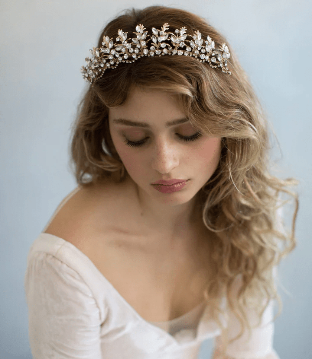 Twigs & Honey 754 Tiara [Gold]