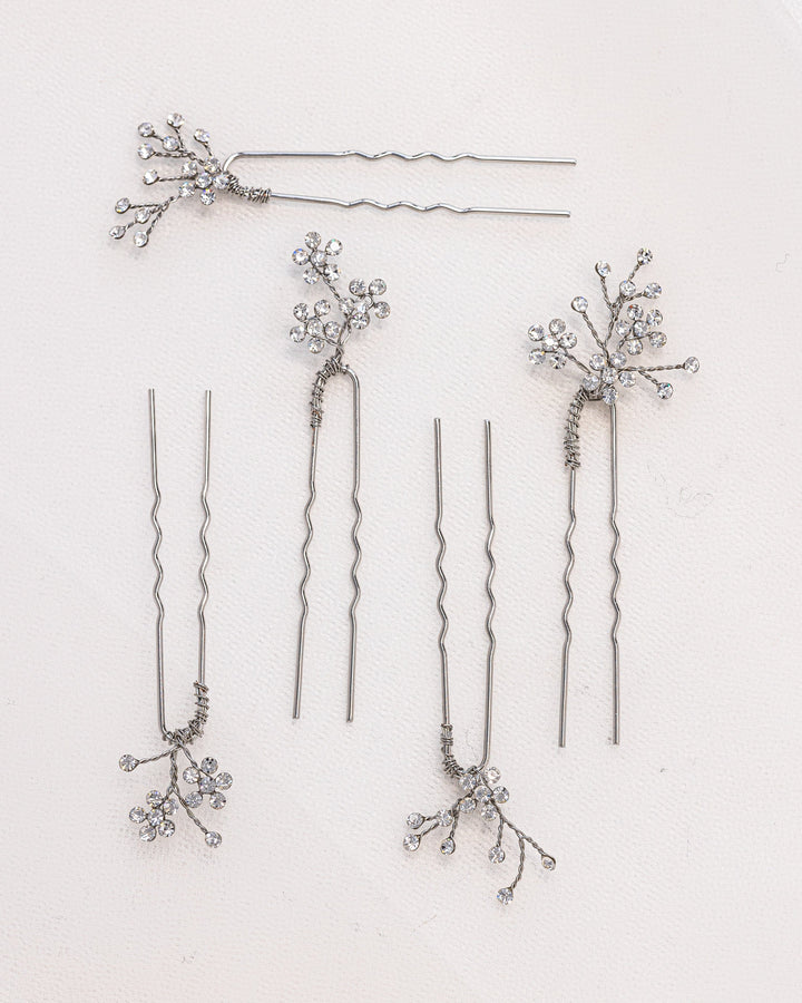 Twigs & Honey 904 Hair Pins [Silver]