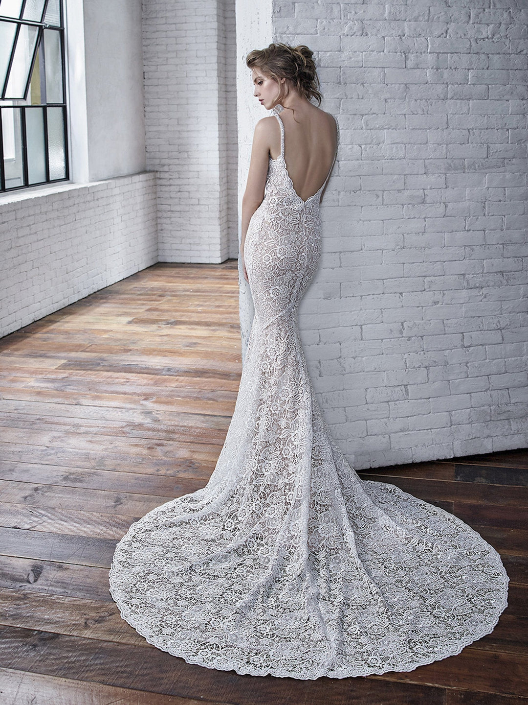 badgley mischka lace wedding dress Badgley Mischka Bride ($3500 - $4900)