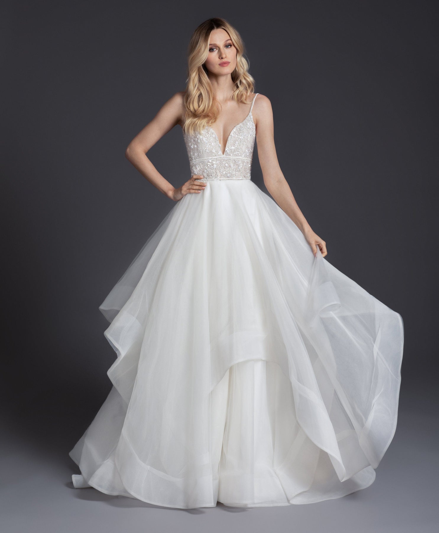 Blush by Hayley Paige Phoenix Size 12 Luxe Redux Bridal