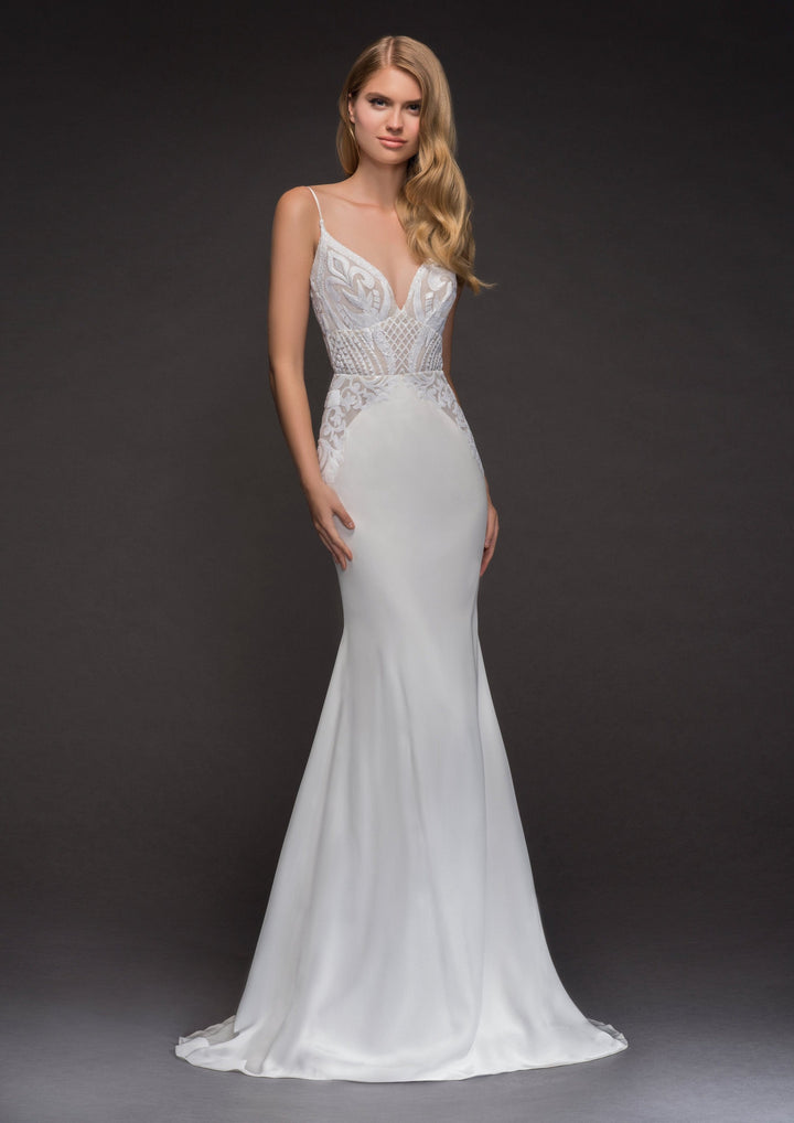Blush by Hayley Paige Xenia - Size 10