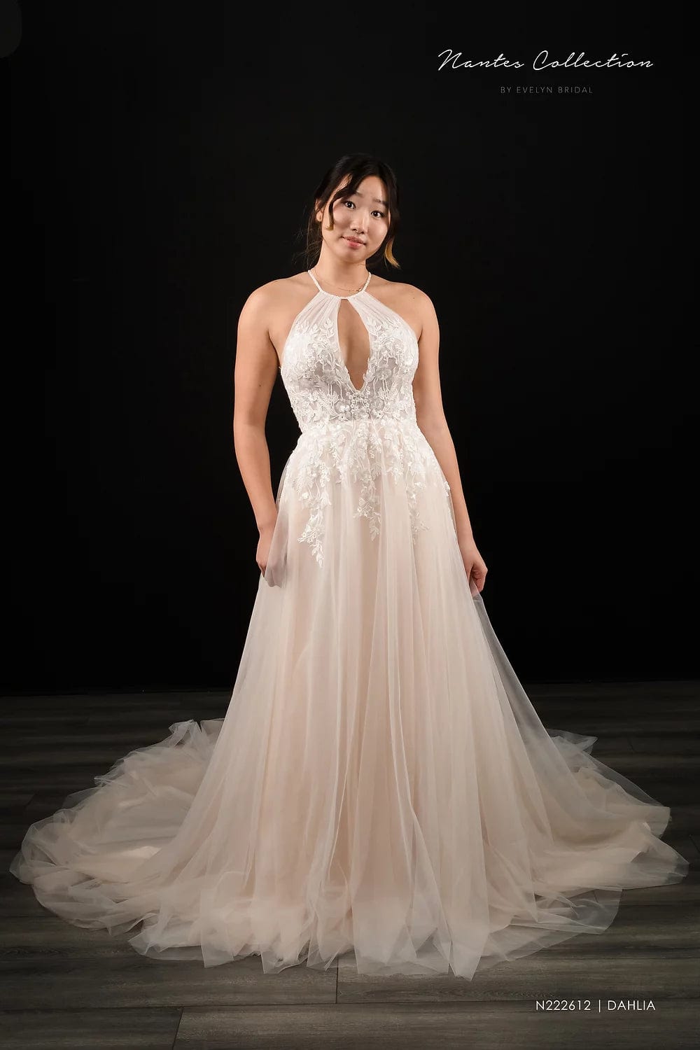 Evelyn Bridal Dahlia - Size 10