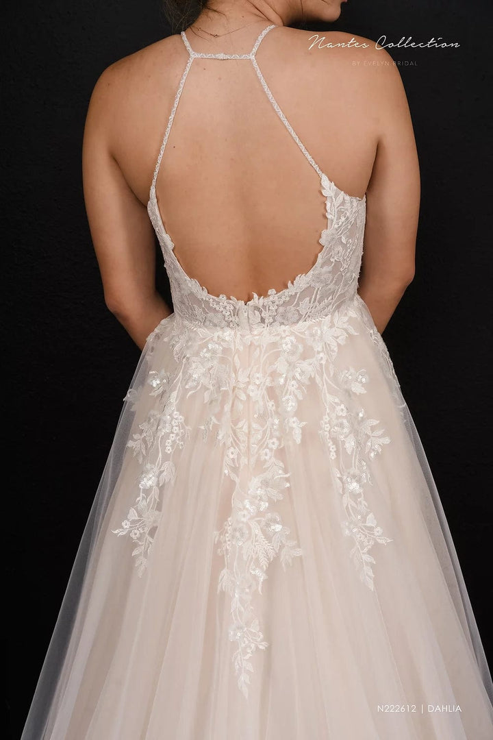 Evelyn Bridal Dahlia - Size 6