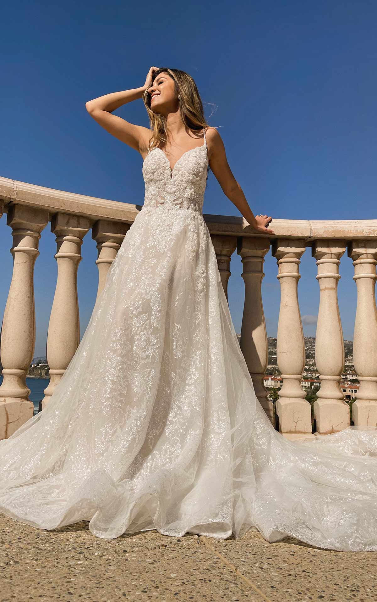 Sparkly Wedding Dresses Glitter Wedding Gowns Luxe Redux Bridal