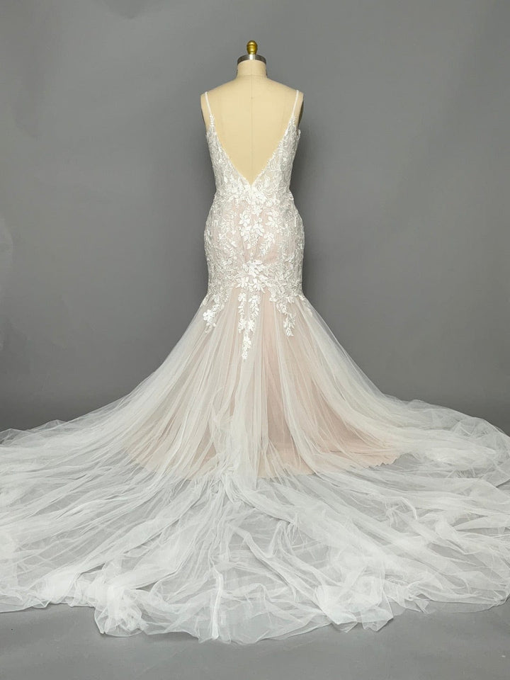 Evelyn Bridal Flora - Size 4