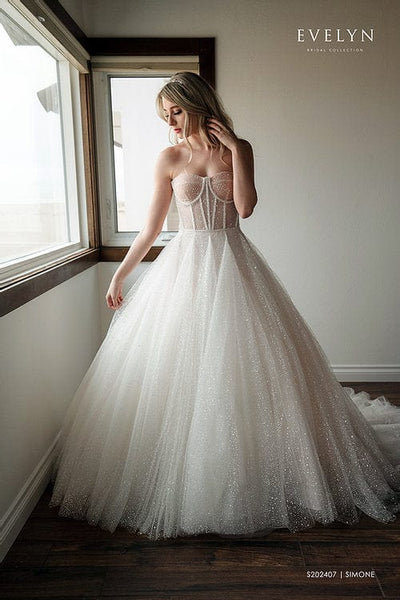 Sparkly Wedding Dresses - Glitter Wedding Gowns - Luxe Redux Bridal