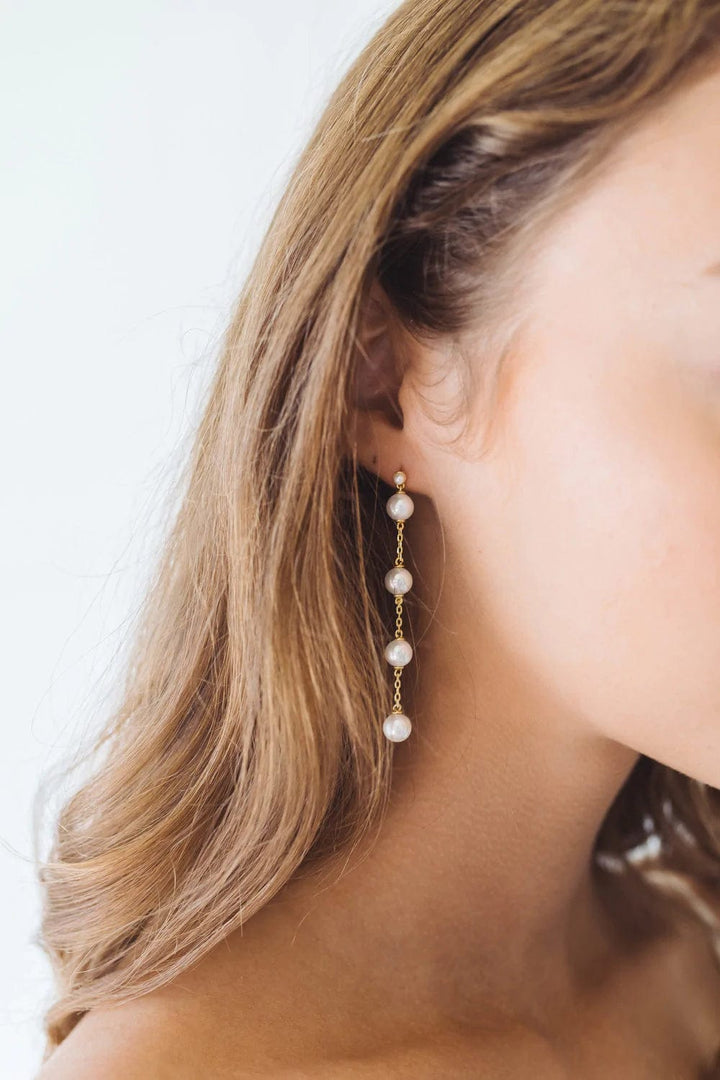 Untamed Petals Geranium Earrings