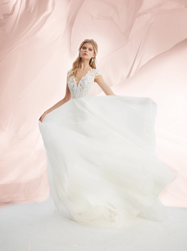 Blush by Hayley Paige Dakota - Size 10