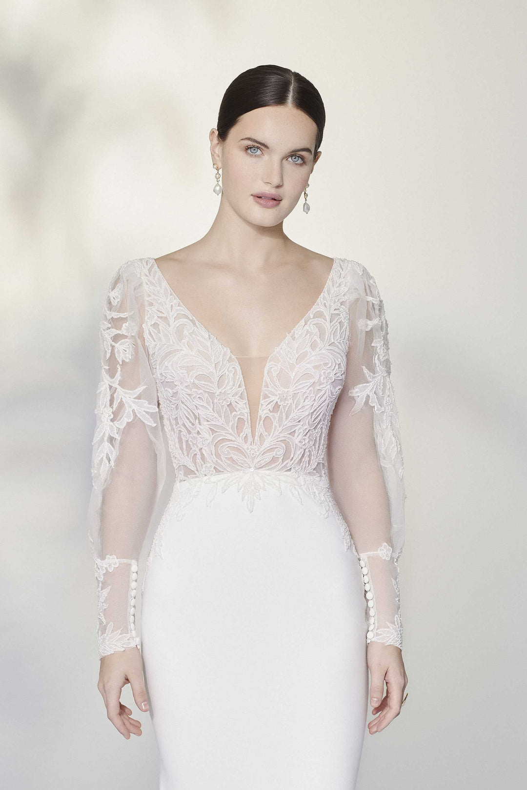 galina long sleeve wedding dress Reina