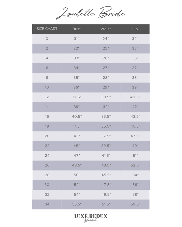 Loulette Bridal Casablanca - Size 12