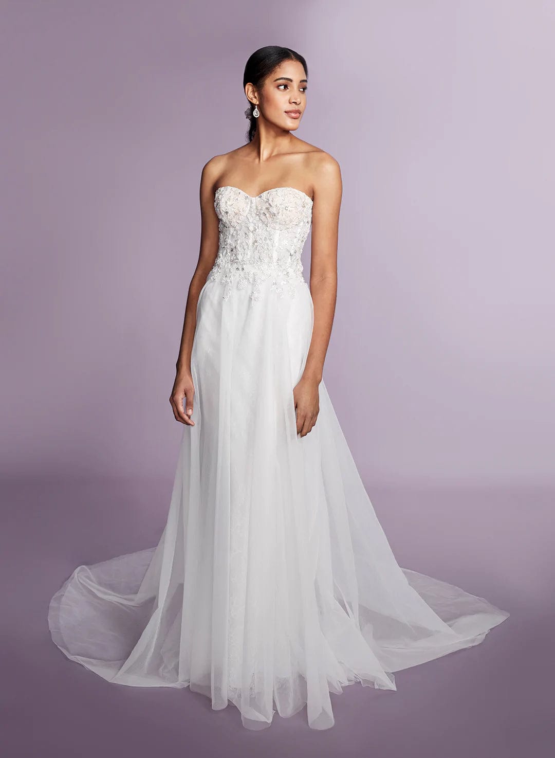 Marchesa notte top plus size