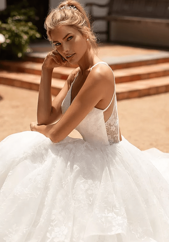 Moonlight Bridal J6782 - Size 8