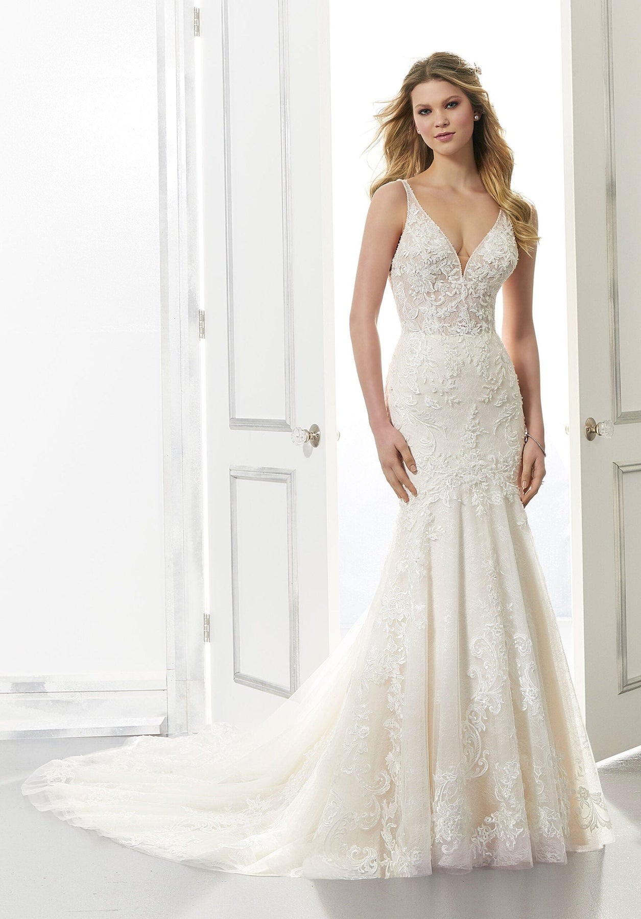 Mori lee outlet 136