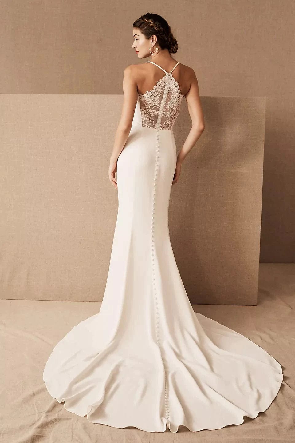 amsale halter wedding dress Nouvelle Amsale Val