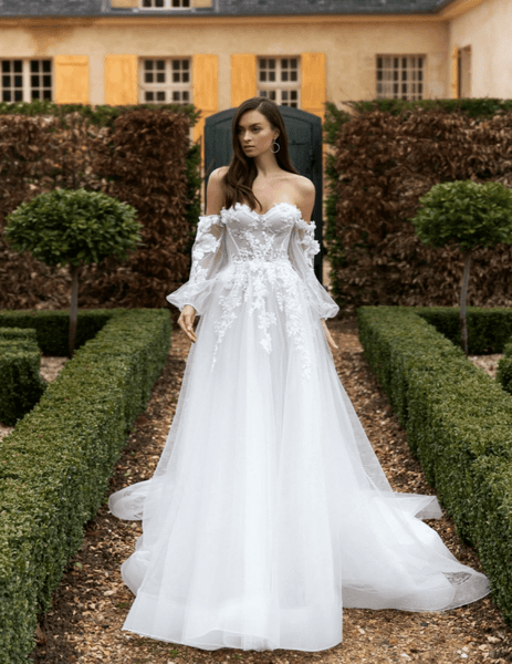 Cinderella Divine CD962W Lace Tulle Wedding Ballgown –, 43% OFF