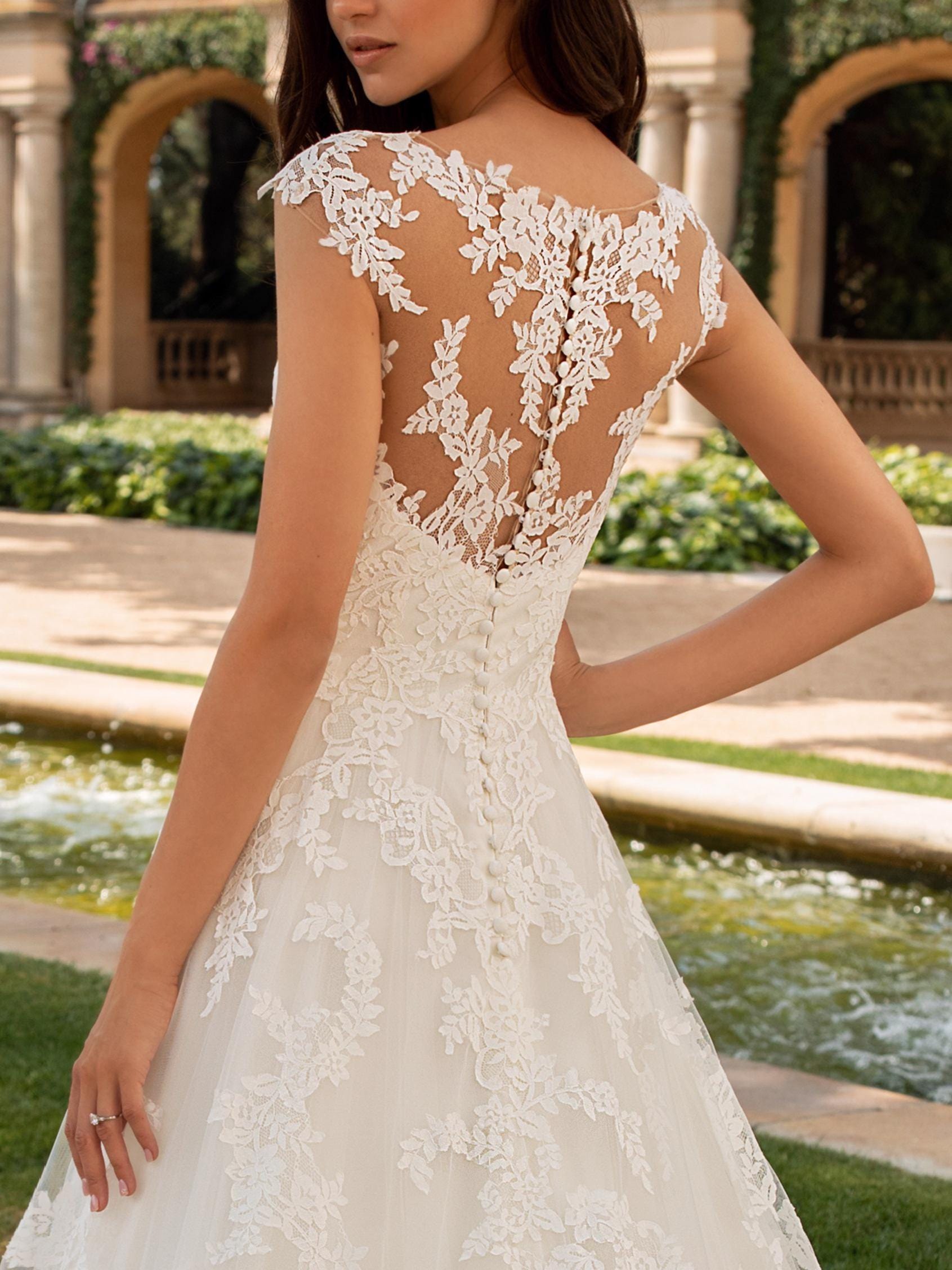 【超特価sale開催】  Pronovias Bridal Redux Luxe – 16 Size - Charlotte スーツ・フォーマル・ドレス