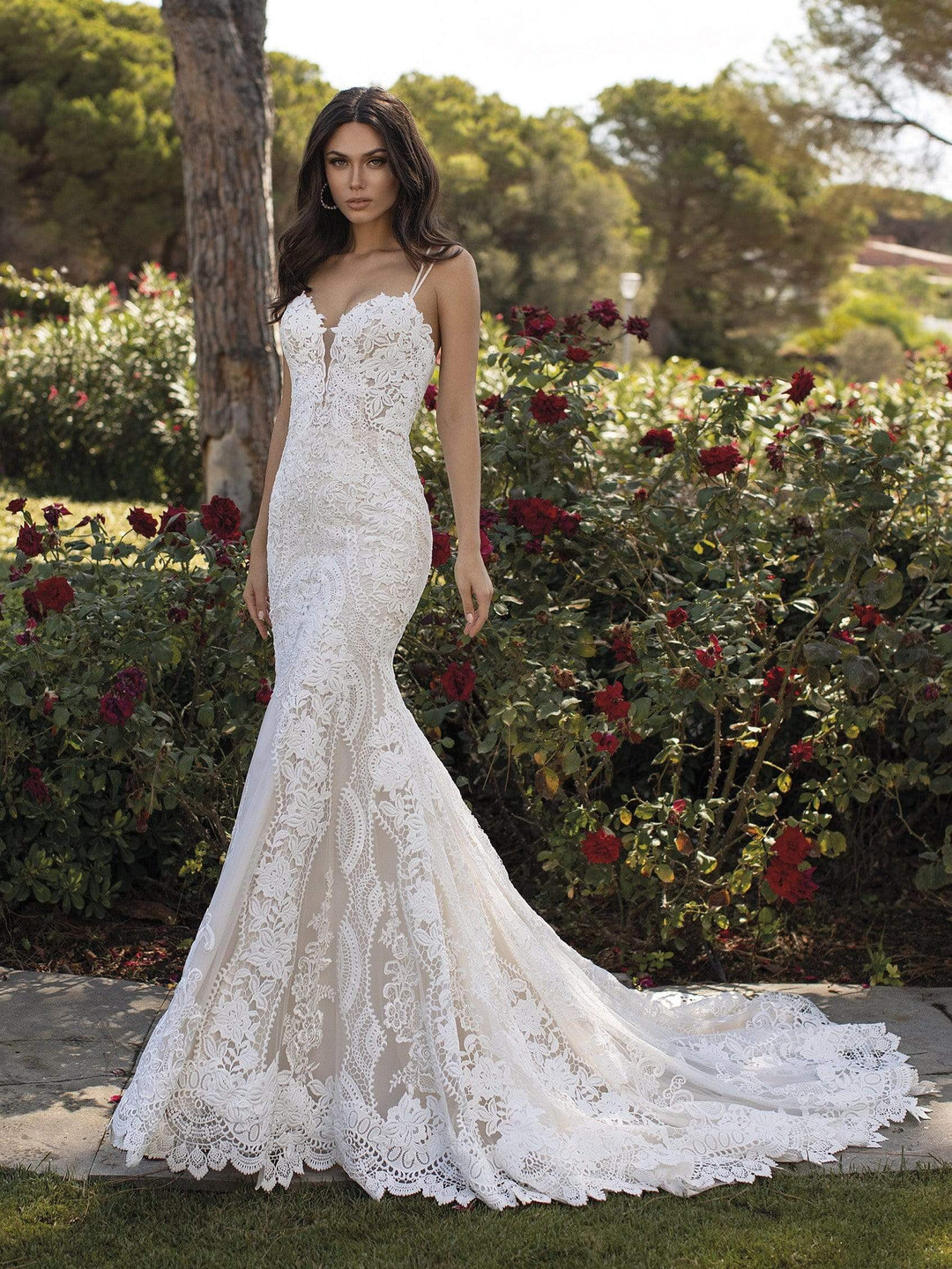 pronovias mermaid wedding dress Pronovias Floriana