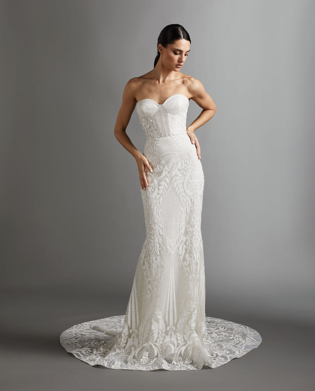 tara keely lace wedding dress Valentina 2958