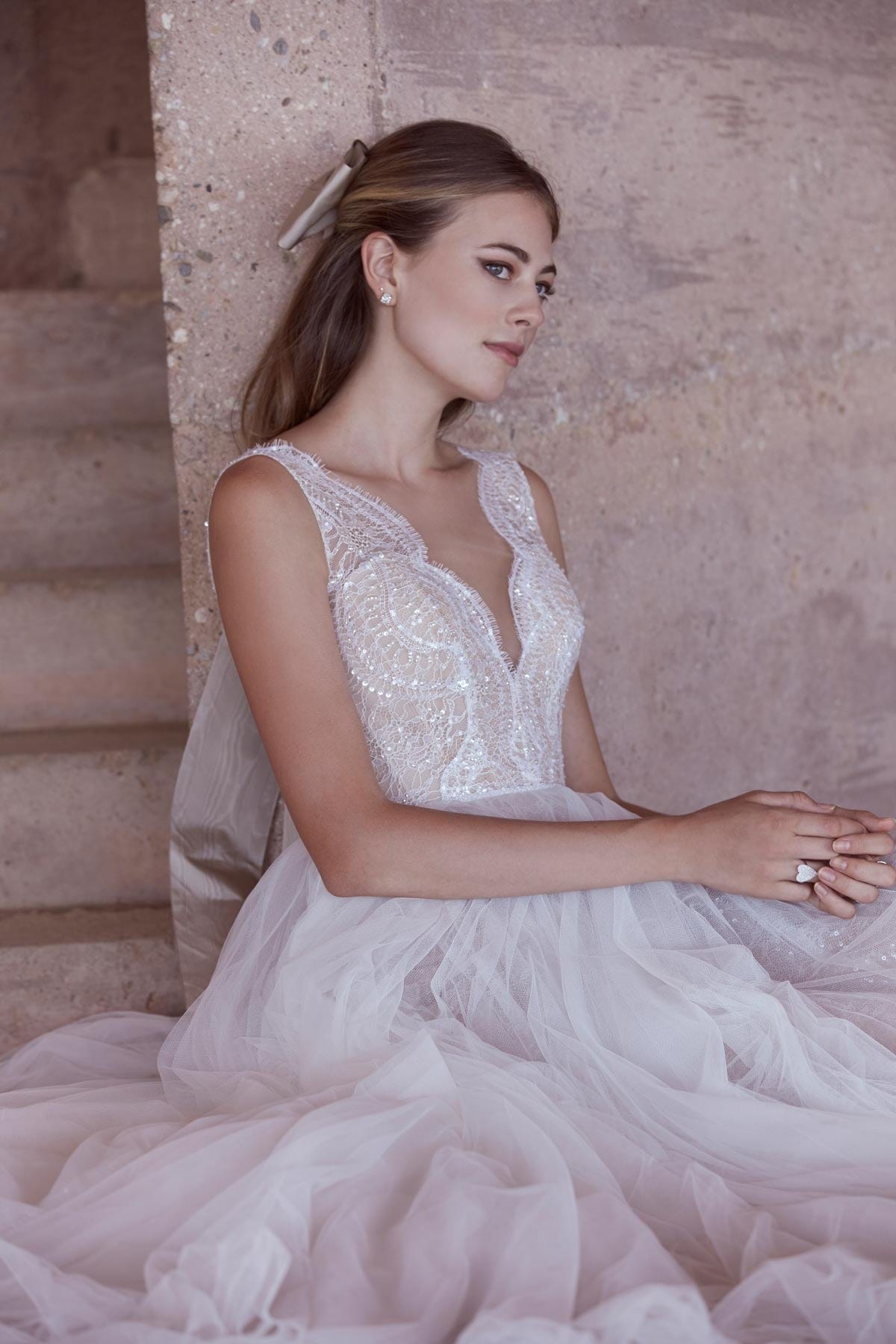 watters pink wedding dress Sample Wtoo by Watters Rosabel 18202 Wedding Dress